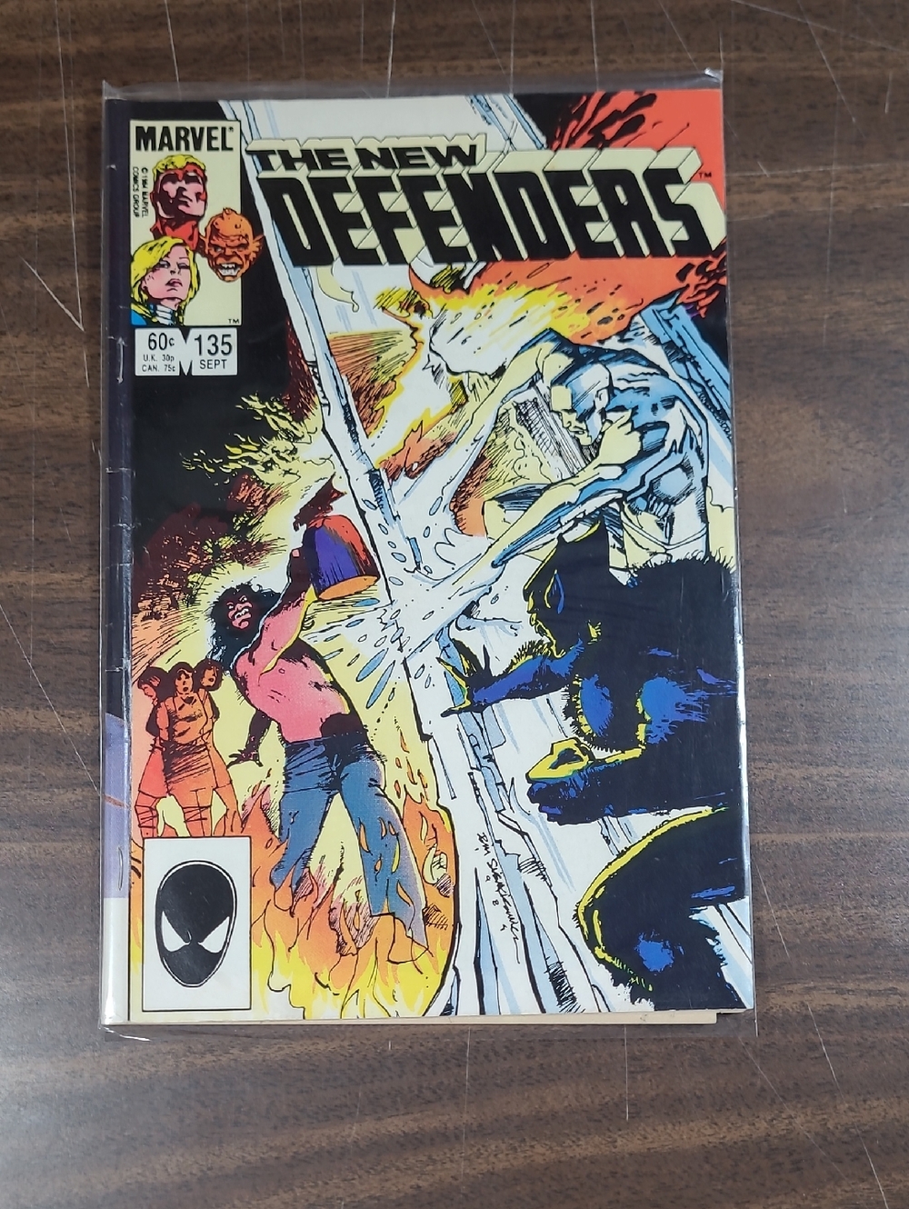 Marvel The New Defenders #135 September 1994 Comic Book Bagged